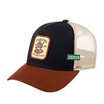 Бейсболка COASTAL арт. HFT Headwear Supply (темно-синий / бордовый)