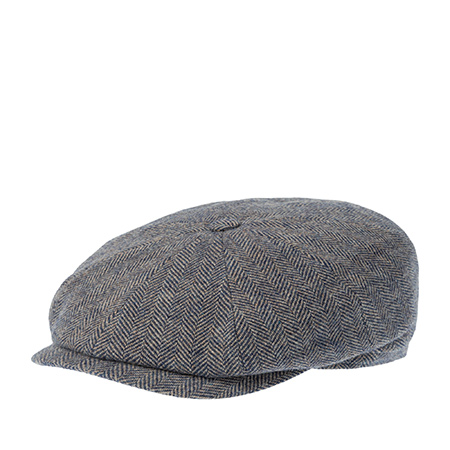 Кепка STETSON арт. 6840514 HATTERAS WOOLRICH (синий / бежевый)