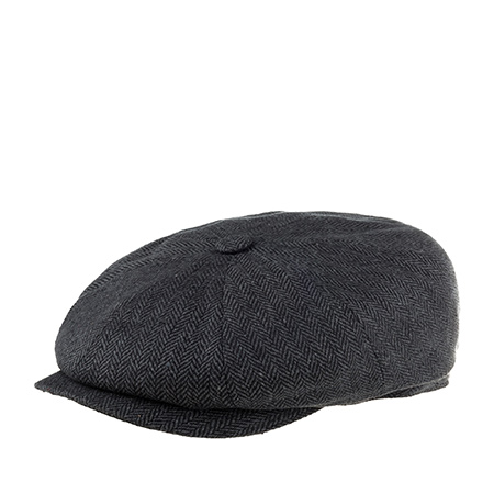 Кепка STETSON арт. 6842501 HATTERAS SILK (угольный)