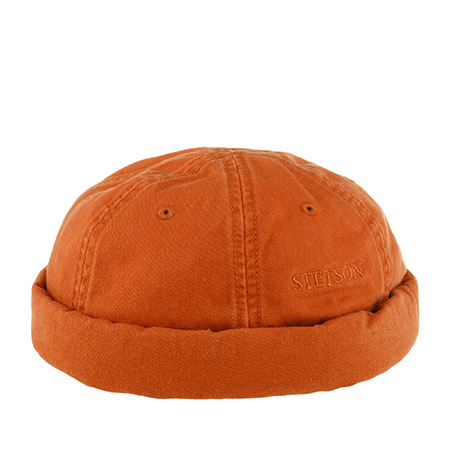 Шапка STETSON арт. 8831101 DOCKER COTTON (оранжевый)