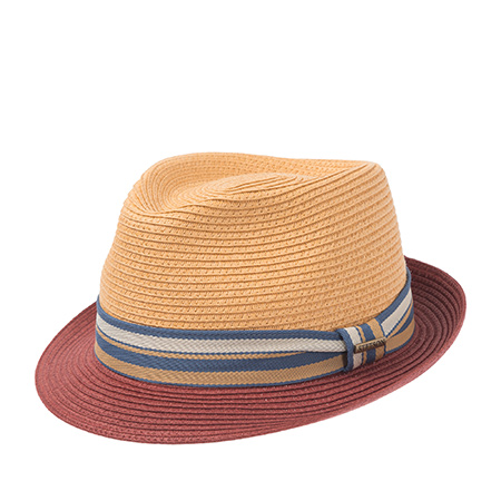 Шляпа STETSON арт. 1238551 TRILBY TOYO (песочный / кирпичный)