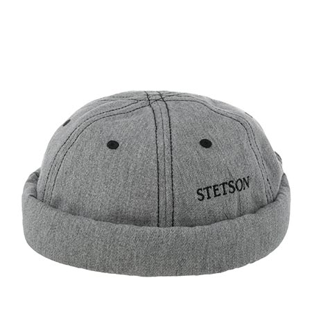 Шапка STETSON арт. 8831103 DOCKER COTTON MELANGE (светло-серый)