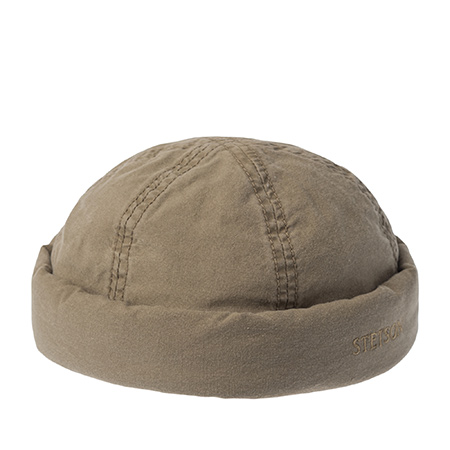Шапка STETSON арт. 8821107 DOCKER DELAVE ORGANIC COTTON (оливковый)