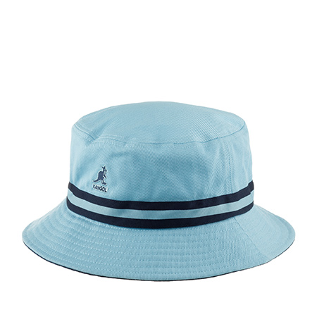 Панама KANGOL арт. K4012SP Stripe Lahinch (голубой)