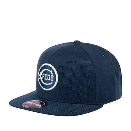 Бейсболка AMERICAN NEEDLE арт. 400A1V-CHF Chicago Federals Replica Wool (темно-синий)