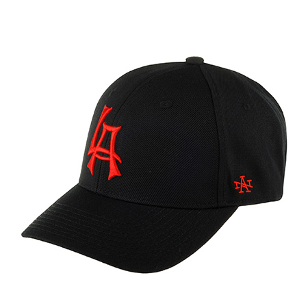 Бейсболка AMERICAN NEEDLE арт. SMU678B-LOS Los angeles angels Stadium ML (черный)