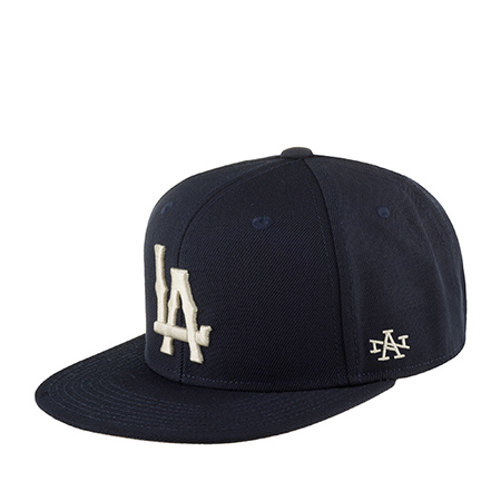 Бейсболка AMERICAN NEEDLE арт. SMU672A-LOS Los Angeles Angels Archive 400 MILB (темно-синий)