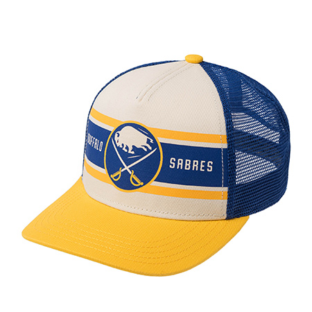 Бейсболка AMERICAN NEEDLE арт. 21001A-BUS Buffalo Sabres Sinclair NHL  (синий / желтый)