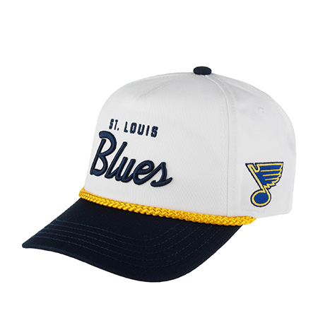 Бейсболка AMERICAN NEEDLE арт. 23008A-SLB Saint Louis Blues Roscoe NHL (темно-синий / белый)