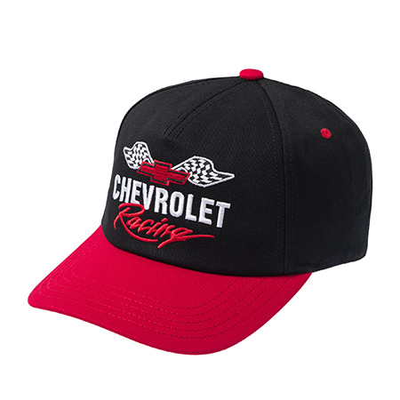 Бейсболка AMERICAN NEEDLE арт. 23008C-CHEVY Chevrolet Racing Roscoe (черный / красный)