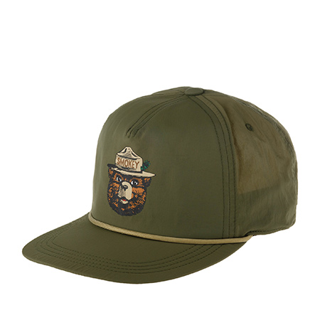 Бейсболка AMERICAN NEEDLE арт. 23023A-SBEAR Smokey Bear Catalina (оливковый)