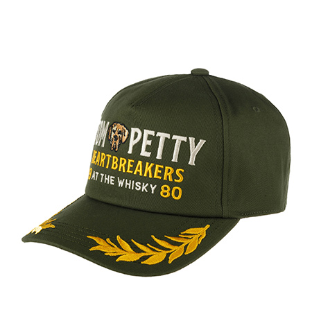 Бейсболка AMERICAN NEEDLE арт. 24002A-TPETTY Tom Petty Club Captain (оливковый)