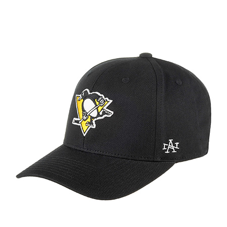 Бейсболка AMERICAN NEEDLE арт. SMU707A-PPN Pittsburgh Penguins Arena NHL (черный)