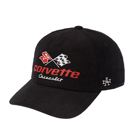 Бейсболка AMERICAN NEEDLE арт. SMU808A-CORVETTE Corvette Corduroy Slouch (черный)