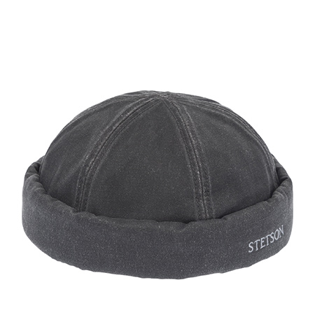 Шапка STETSON арт. 8821101 DOCKER CO/PES (черный)