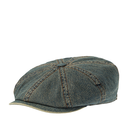 Кепка STETSON арт. 6841808 HATTERAS DENIM (синий / бежевый)