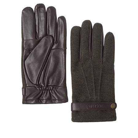 Перчатки STETSON арт. 9497514 GLOVES SHEEP NAPPA/WOOL CONDUCTIVE (46)