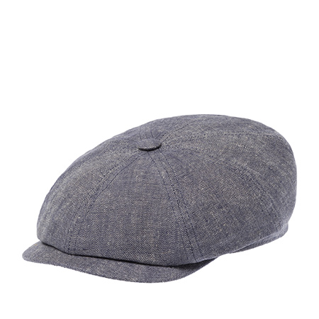 Кепка STETSON арт. 6873105 HATTERAS LINEN (синий / серый)