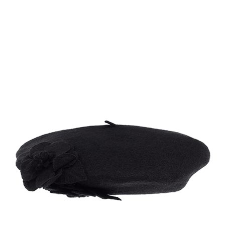 Берет BETMAR арт. B515 FLOWER BERET (черный)
