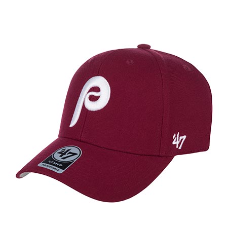 Бейсболка 47 BRAND арт. BCWS-SUMVP19WBP Philadelphia Phillies MLB (бордовый)