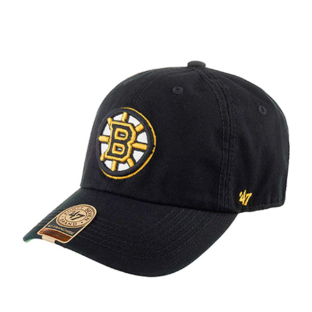 Бейсболка 47 BRAND арт. H-FSVNF01RPF-BK Boston Bruins NHL (черный)