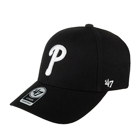 Бейсболка 47 BRAND арт. B-MVP19WBV-BKA Philadelphia Phillies MLB (черный)