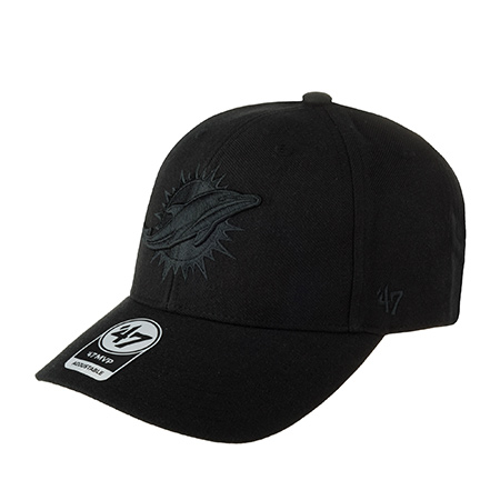 Бейсболка 47 BRAND арт. F-MVP17WBV-BKB Miami Dolphins NFL (черный)
