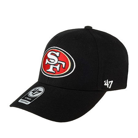 Бейсболка 47 BRAND арт. F-MVP27WBV-BKH San Francisco 49ers NFL (черный)