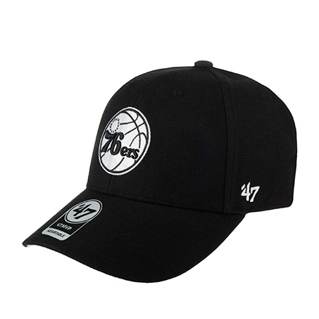 Бейсболка 47 BRAND арт. K-MVP16WBV-BK Philadelphia 76Ers NBA (черный)