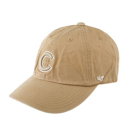 Бейсболка 47 BRAND арт. B-BLPRK05GWS-KH Chicago Cubs MLB (бежевый)