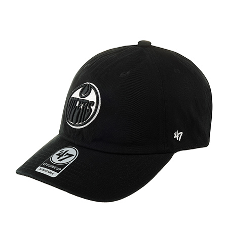 Бейсболка 47 BRAND арт. H-RGW06GWS-BKW Edmonton Oilers NHL (черный)