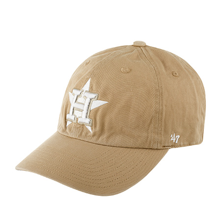 Бейсболка 47 BRAND арт. B-BLPRK10GWS-KH Houston Astros MLB (бежевый)