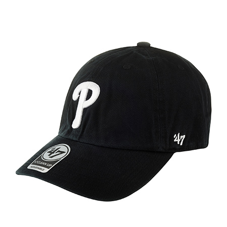 Бейсболка 47 BRAND арт. B-RGW19GWS-BKW Philadelphia Phillies MLB (черный)