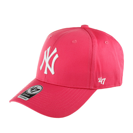 Бейсболка 47 BRAND арт. B-RAC17CTP-MA New York Yankees MLB (розовый)