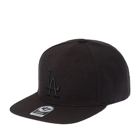 Бейсболка 47 BRAND арт. B-SRS12WBP-BKC Los Angeles Dodgers MLB (черный)