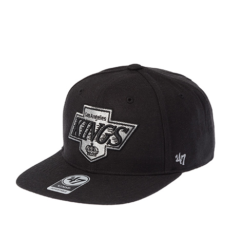Бейсболка 47 BRAND арт. HVIN-SRS08WBP-BKB Los Angeles Kings NHL (черный)