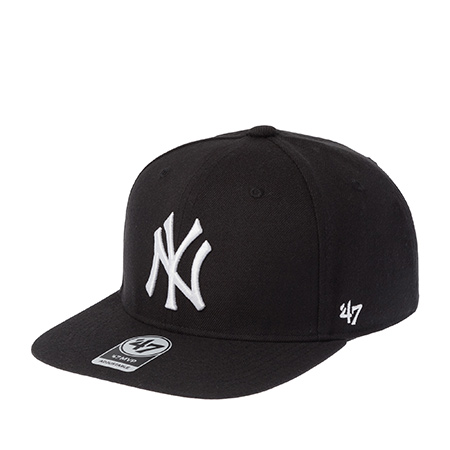 Бейсболка 47 BRAND арт. B-NSHOT17WBP-BK New York Yankees MLB (черный)
