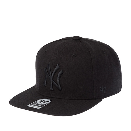 Бейсболка 47 BRAND арт. B-NSHOT17WBP-BKA New York Yankees MLB (черный)