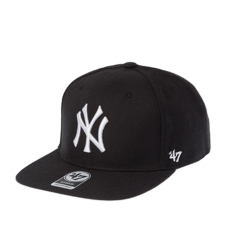 Бейсболка 47 BRAND арт. B-SRS17WBP-BK New York Yankees MLB (черный)