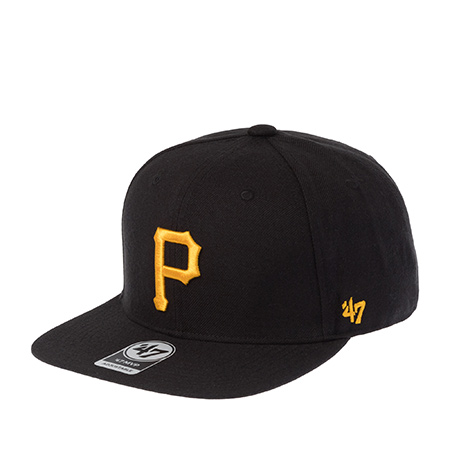 Бейсболка 47 BRAND арт. B-SRS20WBP-BK37 Pittsburgh Pirates MLB (черный)