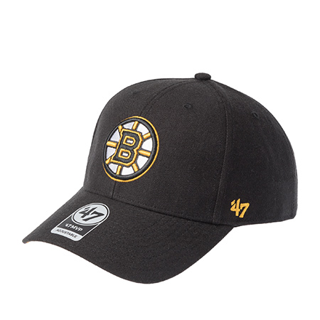 Бейсболка 47 BRAND арт. H-MVPSP01WBP-BKYL Boston Bruins NHL (черный)