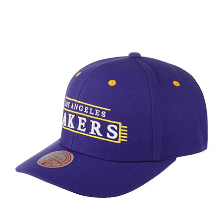 Бейсболка MITCHELL NESS арт. HHSS5351-LALYYPPPPURP Los Angeles Lakers NBA (фиолетовый)
