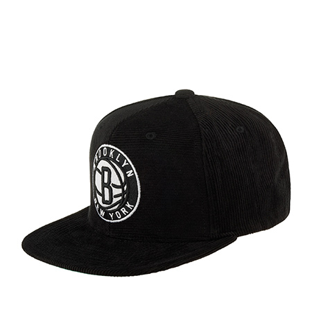 Бейсболка MITCHELL NESS арт. HHSS6049-BNEYYPPPBLCK Brooklyn Nets NBA (черный)