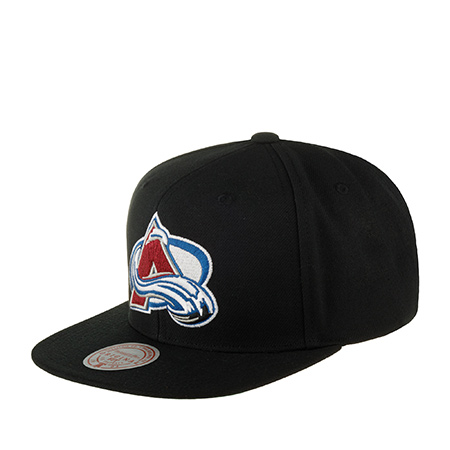 Бейсболка MITCHELL NESS арт. HHSS6743-CAVYYPPPBLCK Colorado Avalanche NHL (черный)