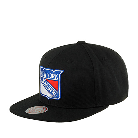 Бейсболка MITCHELL NESS арт. HHSS6743-NYAYYPPPBLCK New York Rangers NHL (черный)