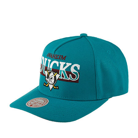 Бейсболка MITCHELL NESS арт. HP8401-ADUTEAL Anaheim Ducks NHL (бирюзовый)