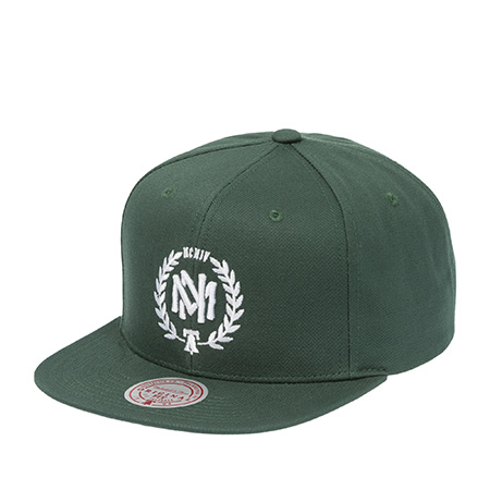 Бейсболка MITCHELL NESS арт. HHSS6829-MNNYYPPPDKGN (темно-зеленый)