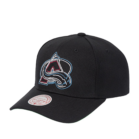 Бейсболка MITCHELL NESS арт. HP9572-CAVBLCK Colorado Avalanche NHL (черный)