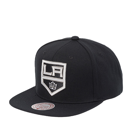 Бейсболка MITCHELL NESS арт. HS8035-LAKBLCK Los Angeles Kings NHL (черный)