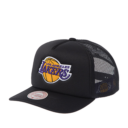 Бейсболка MITCHELL NESS арт. HT11408-LALBLCK Los Angeles Lakers NBA (черный)